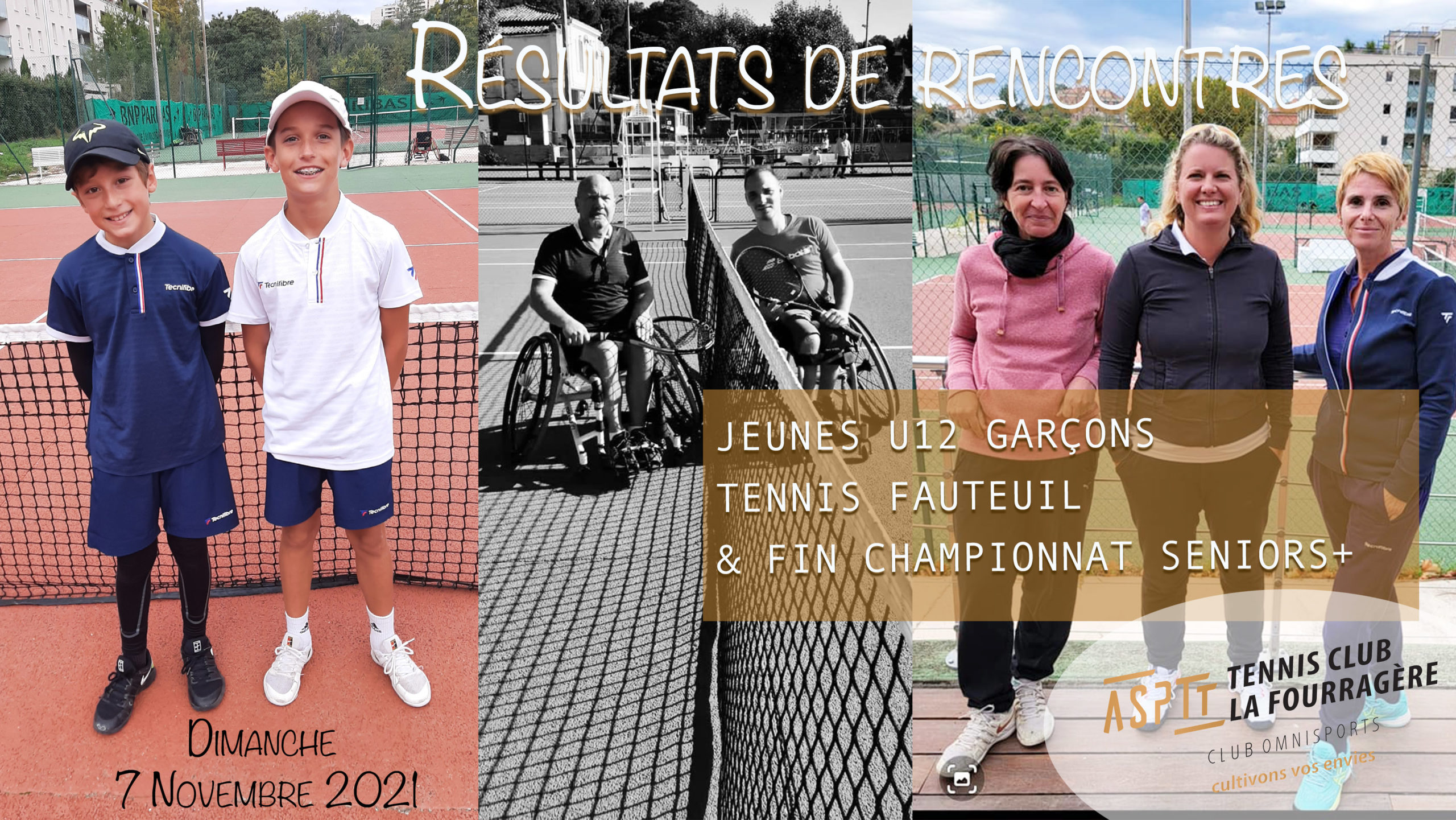 Ecole de Tennis - TC La Fourragère, club omnisports ASPTT